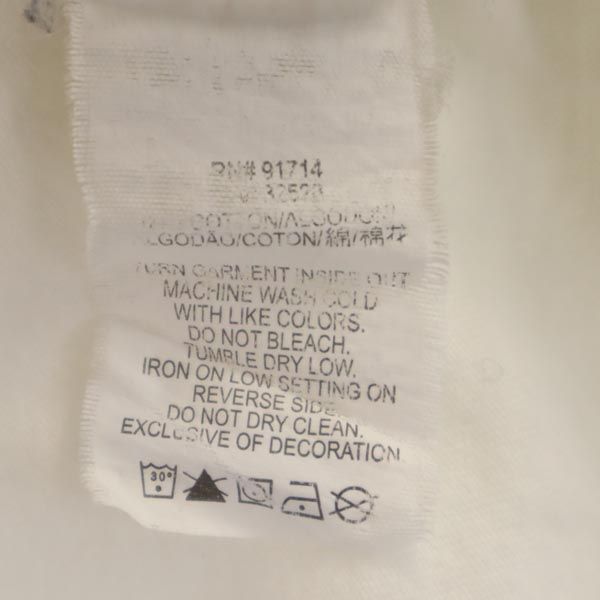 ARMANI EXCHANGE アルマーニエクスチェンジ ロゴプリント 半袖 Tシャツ S ホワイト系 メンズ
