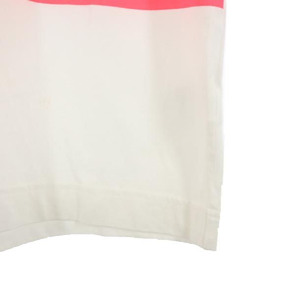 adidas アディダス ロゴプリント 半袖 Tシャツ M ホワイト系 レディース