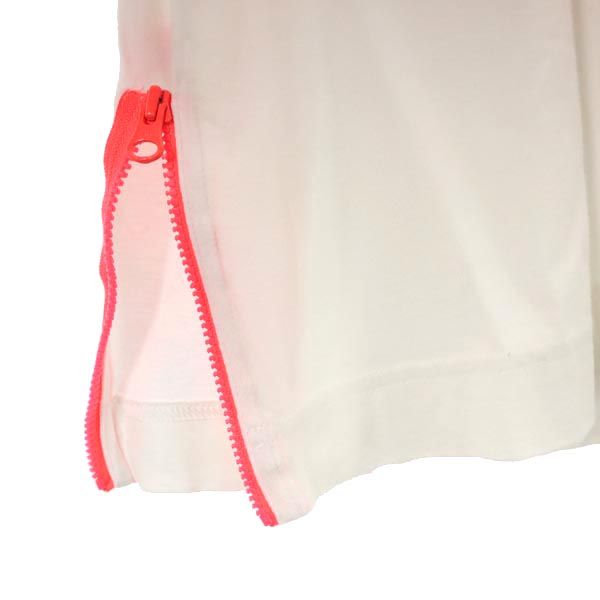 adidas アディダス ロゴプリント 半袖 Tシャツ M ホワイト系 レディース