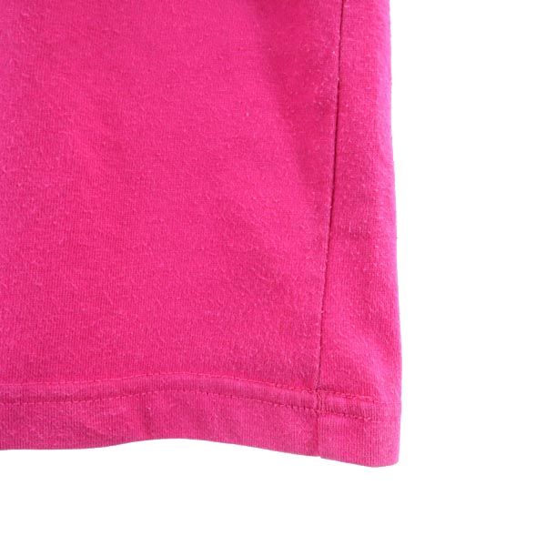 THE NORTH FACE ノースフェイス NTW3490X ロゴプリント 半袖 Tシャツ M ピンク系 アウトドア レディース