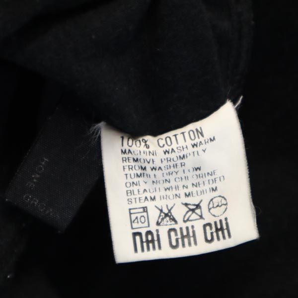 nai-chi-chi ナイチチ ノースリーブ シャツ ブラック系 タンクトップ レディース