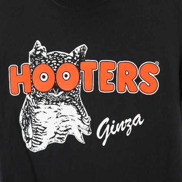 DELTA MAGNUM WEIGHT デルタ フーターズ フーターズ 両面 プリント 半袖 Tシャツ S 黒 メンズ