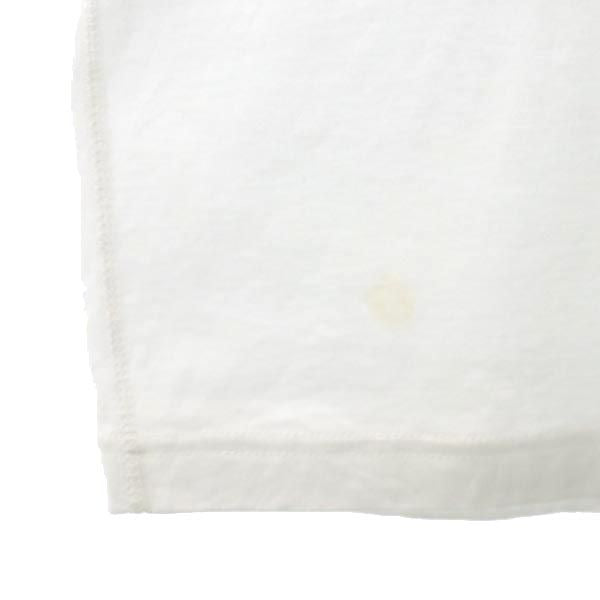 COMME des GARCONS HOMME コムデギャルソンオム 2016年 日本製 ペイズリー柄 半袖 Tシャツ M 白×カーキ メンズ