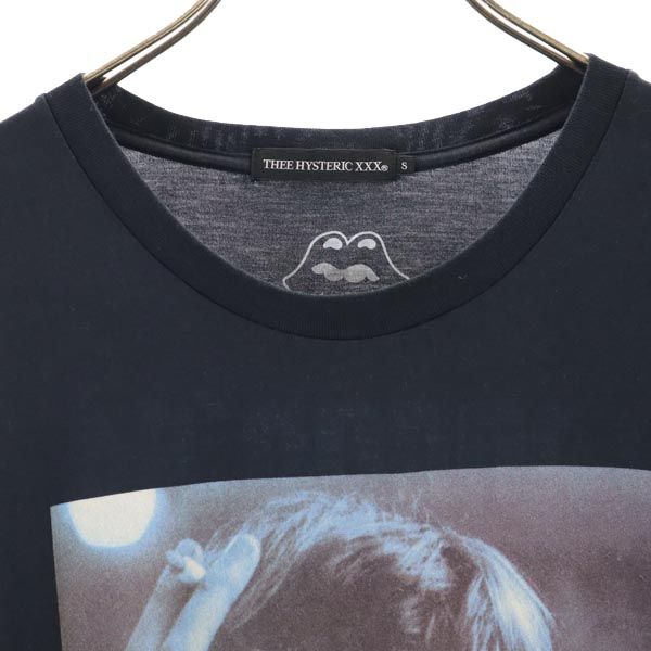 Thee Hysteric XXX ジィヒステリックトリプルエックス 日本製 プリント 半袖 Tシャツ S 黒 ヒステリックグラマー メンズ