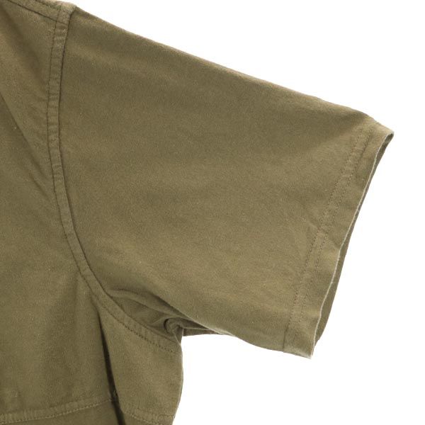 maharishi マハリシ 半袖 Tシャツ M ブラウン系 胸ポケット メンズ