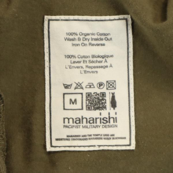 maharishi マハリシ 半袖 Tシャツ M ブラウン系 胸ポケット メンズ