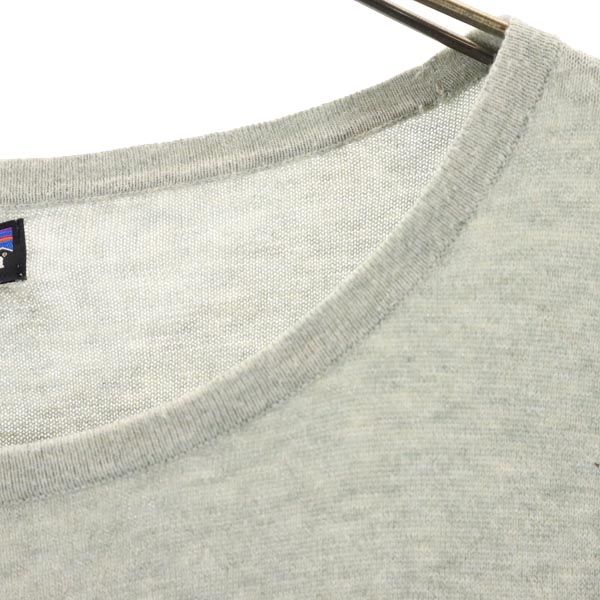 patagonia パタゴニア ノースリーブ ニット S グレー系 アウトドア レディース