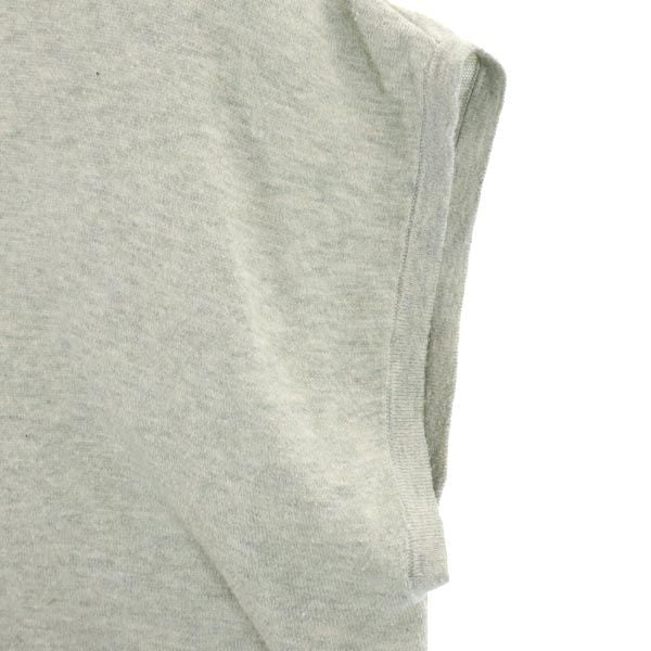 patagonia パタゴニア ノースリーブ ニット S グレー系 アウトドア レディース