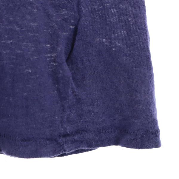 ACNE STUDIOS アクネストゥディオズ リネン 半袖 Tシャツ XS ネイビー系 レディース
