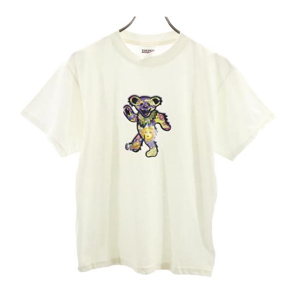 TULTEX タルテックス USA製 プリント 半袖 Tシャツ M(10-12) ホワイト系 キッズ