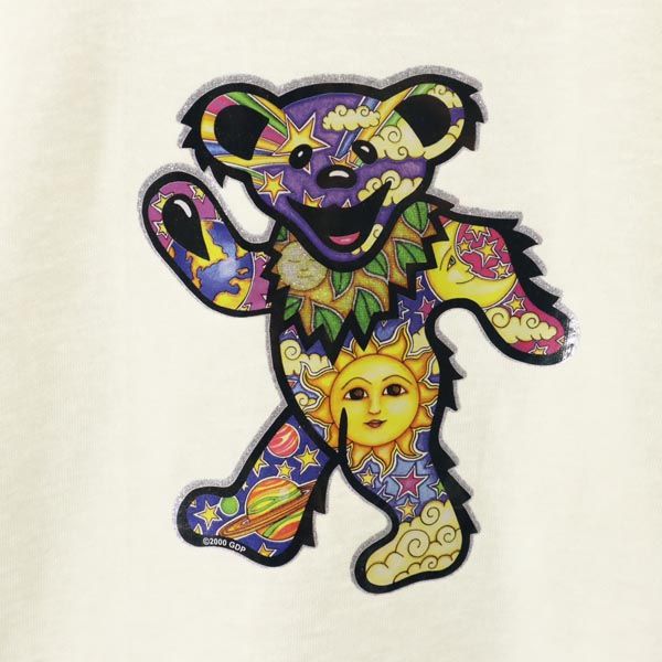 TULTEX タルテックス USA製 プリント 半袖 Tシャツ M(10-12) ホワイト系 キッズ