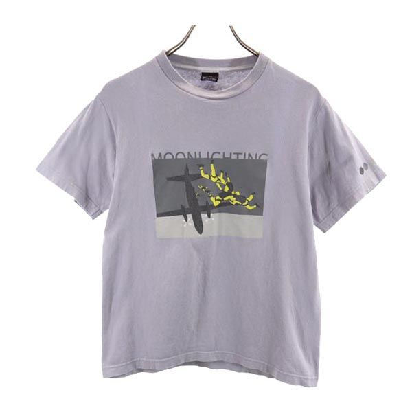 STUSSY ステューシー ロゴプリント 半袖 Tシャツ S グレー メンズ