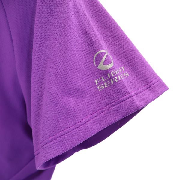 THE NORTH FACE ノースフェイス ロゴプリント 半袖 Tシャツ M 紫 レディース