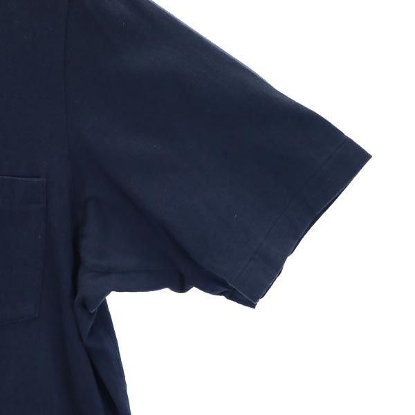 Sacai サカイ 日本製 半袖 Tシャツ 3 ネイビー系 胸ポケット レディース