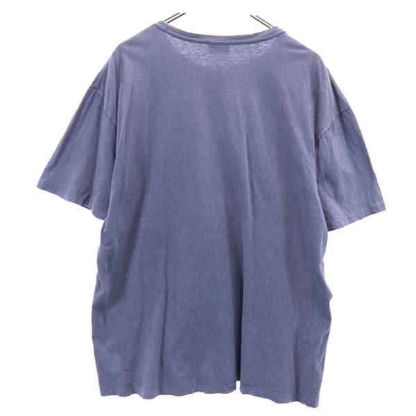 Polo by Ralph Lauren ポロバイラルフローレン ロゴ刺繍 半袖 Tシャツ L ネイビー系 メンズ