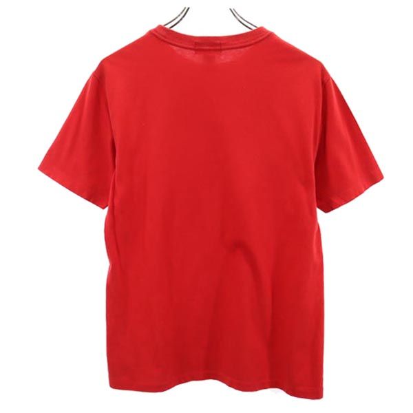 POLO RALPH LAUREN ポロラルフローレン ロゴ刺繍 半袖 Tシャツ L(14-16) レッド×ホワイト キッズ