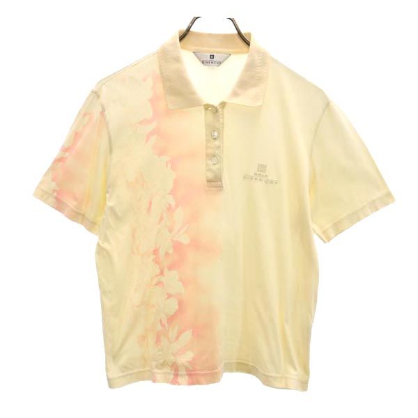 GIVENCHY GOLF ジバンシーゴルフ 日本製 ゴルフ 半袖 ポロシャツ ベージュ系 レディース