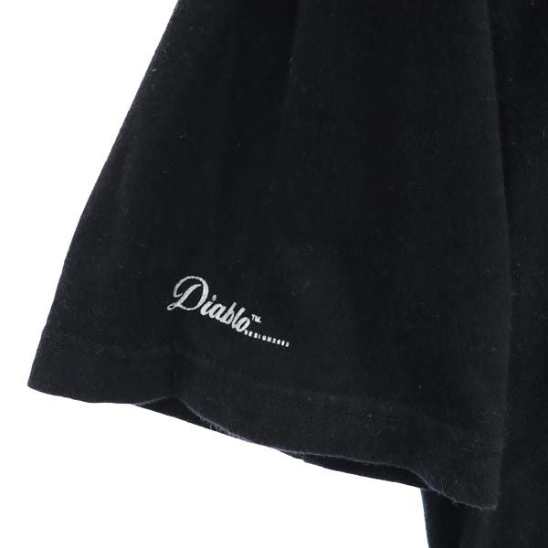 NEIGHBORHOOD ネイバーフッド 両面 プリント 半袖 Tシャツ S 黒 メンズ