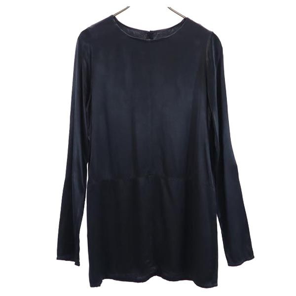 エムエムシックス イタリア製 長袖 カットソー 38 ブラック系 MM6 Maison Margiela レディース