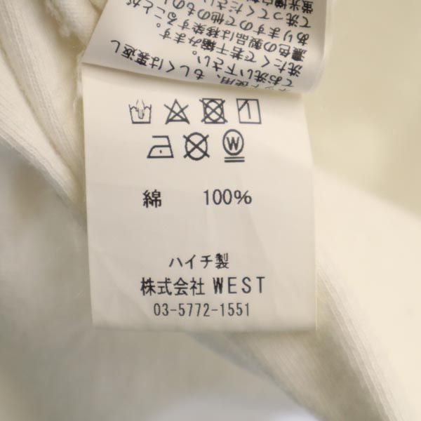 Billionaire Boys Club ビリオネアボーイズクラブ ハイチ製 バック ロゴ プリント 半袖 Tシャツ M 白系 メンズ