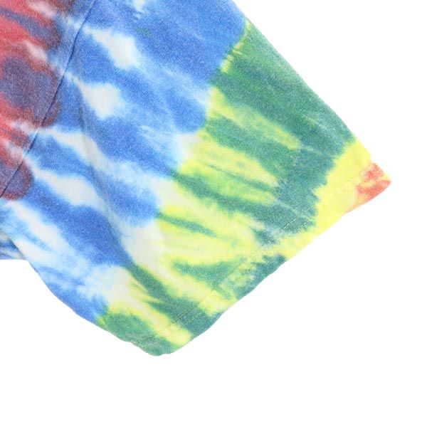 GILDAN ギルダン 総柄 半袖 Tシャツ M クルーネック メンズ