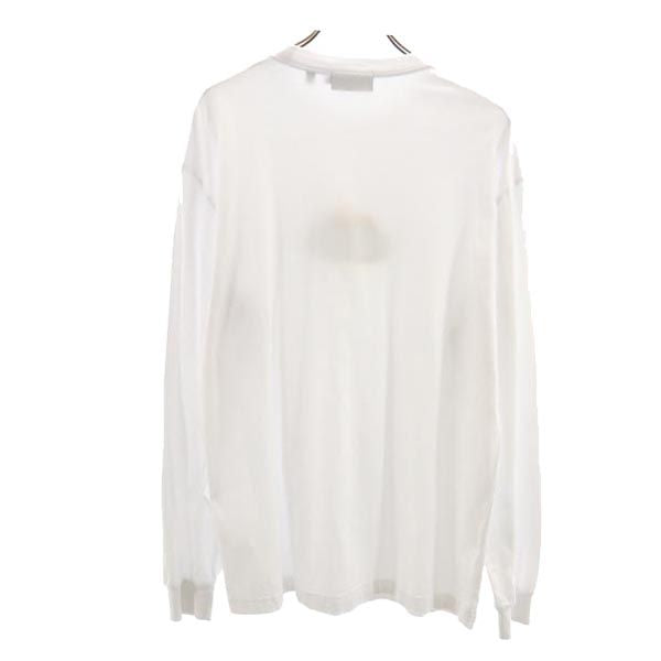 XLARGE エクストララージ 刺繍入り 長袖 Tシャツ M 白 ロンT メンズ