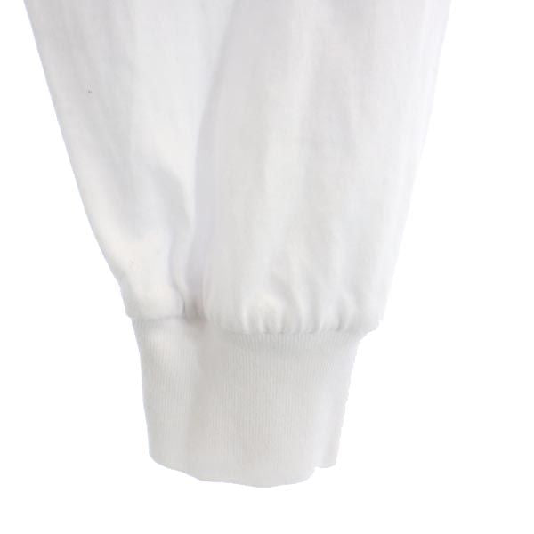 XLARGE エクストララージ 刺繍入り 長袖 Tシャツ M 白 ロンT メンズ