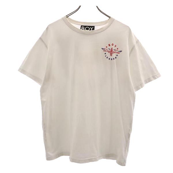 BOY LONDON ボーイロンドン バックプリント 半袖 Tシャツ M ホワイト系 メンズ