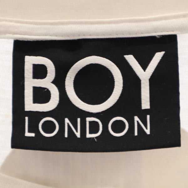 BOY LONDON ボーイロンドン バックプリント 半袖 Tシャツ M ホワイト系 メンズ
