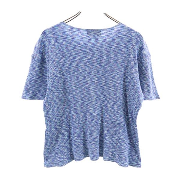 Missoni ミッソーニ 総柄 半袖 Tシャツ L ブルー系 メンズ