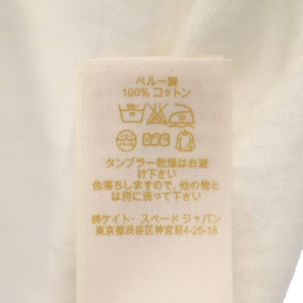 Kate Spade ケイトスペード リボン 半袖 Tシャツ XS ホワイト レディース