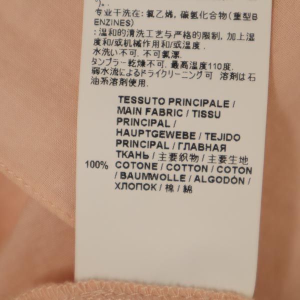 MARNI マルニ ノースリーブ フリルリボン シャツ ピンク系 レディース