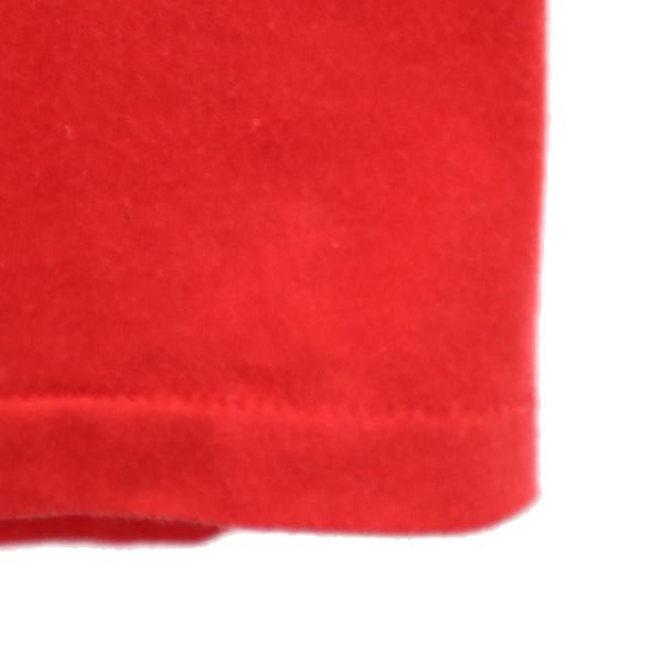 Hanes ヘインズ 80s 90s USA製 ヴィンテージ プリント 半袖 Tシャツ M レッド系 レディース