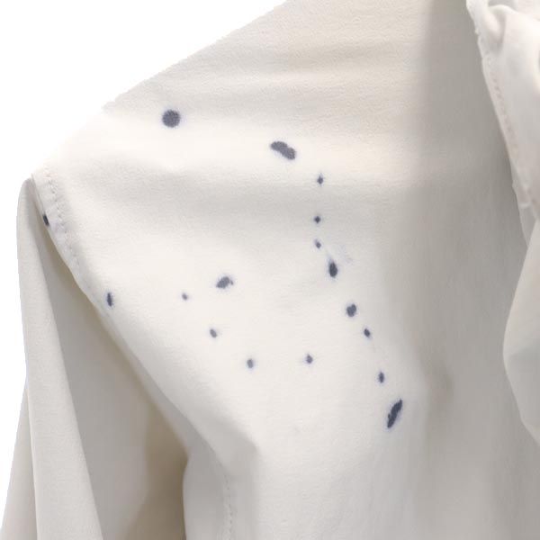 ARC'TERYX アークテリクス ナイロン混 ロゴ ハーフジップ アウトドアジャケット M グレー系 プルオーバー フード レディース