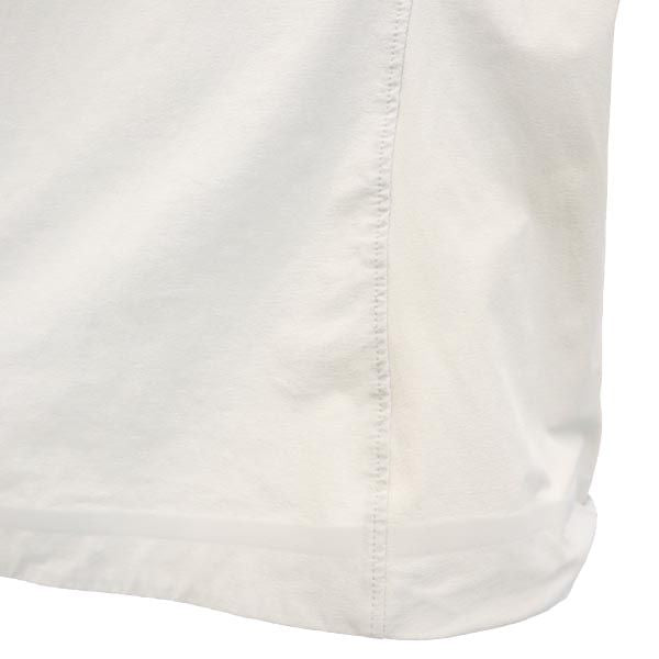 ARC'TERYX アークテリクス ナイロン混 ロゴ ハーフジップ アウトドアジャケット M グレー系 プルオーバー フード レディース