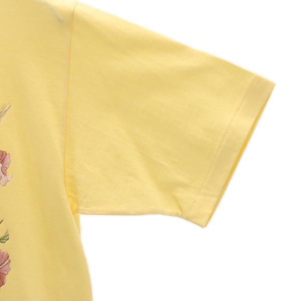 anbil アンビル 90s オールド USA製 プリント 半袖 Tシャツ S イエロー系 メンズ