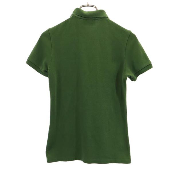 MAISON KITSUNE メゾンキツネ 半袖 ポロシャツ XS グリーン レディース