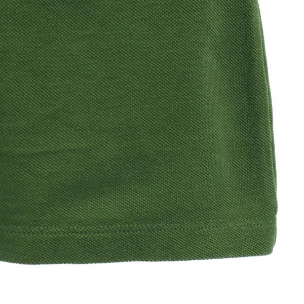 MAISON KITSUNE メゾンキツネ 半袖 ポロシャツ XS グリーン レディース