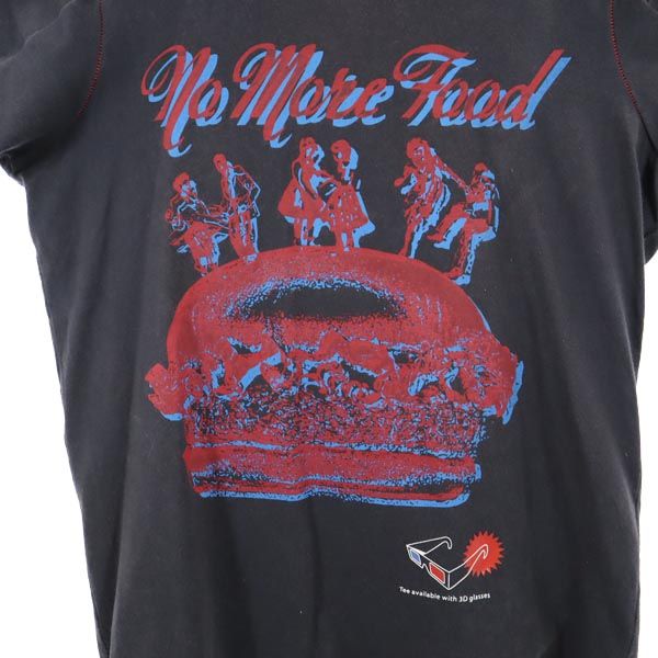 MARITHE + FRANCOIS GIRBAUD マリテフランソワジルボー プリント 半袖 Tシャツ S ブラック系 メンズ