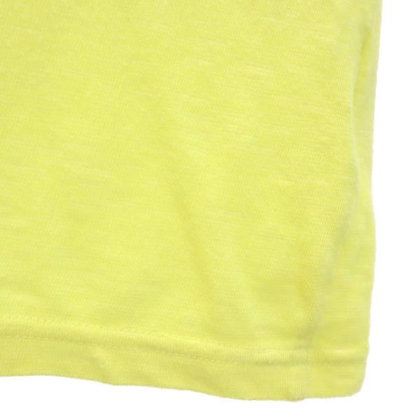 THE NORTH FACE ノースフェイス NTW31444 半袖 Vネック Tシャツ L イエロー系 レディース