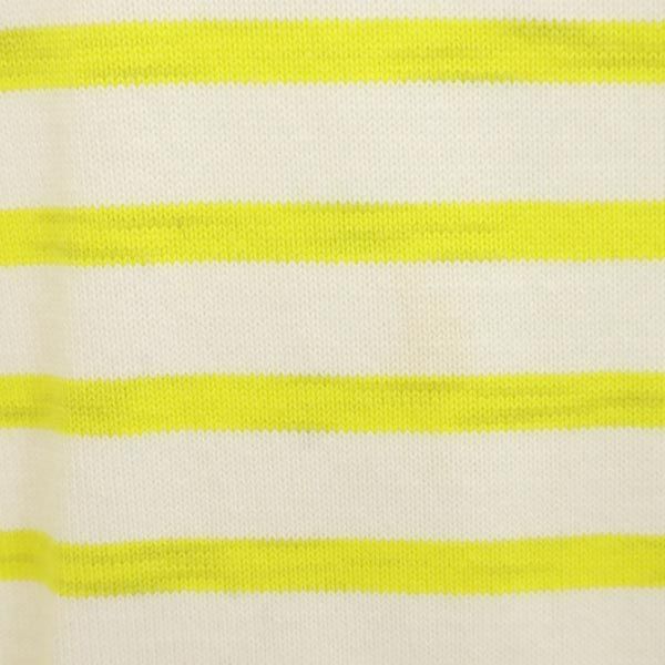 フィールズダルボー フランス製 ボーダー 半袖 Tシャツ M イエロー系 Fileuse d’Arvor メンズ