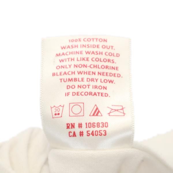 ICE CREAM アイスクリーム プリント 半袖 Tシャツ S ホワイト系 メンズ