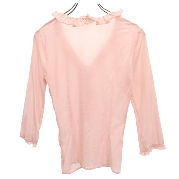 MAX&CO マックスアンドコー 7分袖 カットソー 40 ピンク系 レディース