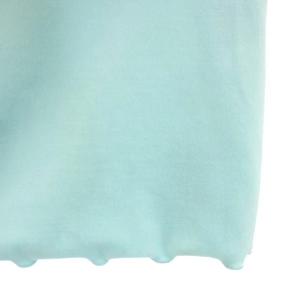 FOXEY NEW YORK フォクシーニューヨーク 日本製 ノースリーブ カットソー 40 ブルー系 レディース