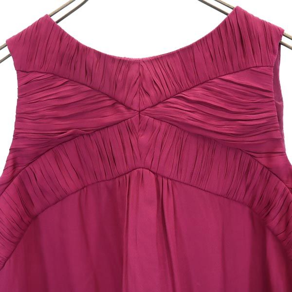 BURBERRY バーバリー 日本製 三陽商会 ノースリーブ カットソー 38 パープル系 レディース