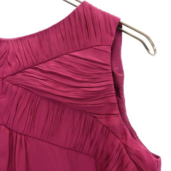 BURBERRY バーバリー 日本製 三陽商会 ノースリーブ カットソー 38 パープル系 レディース