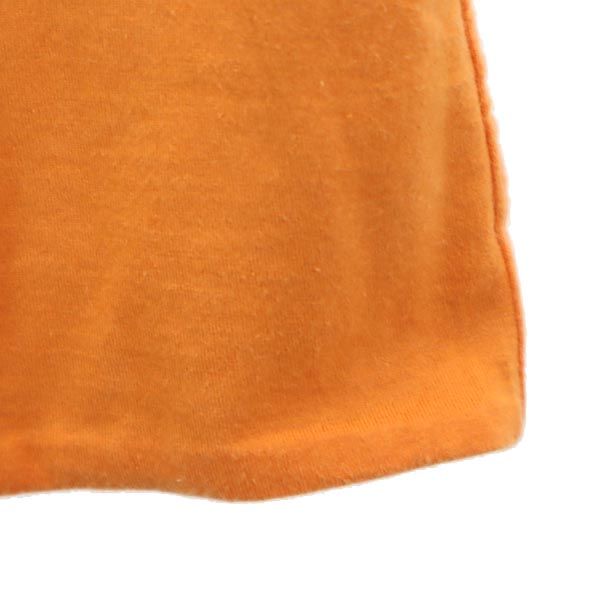 A BATHING APE アベイシングエイプ 日本製 プリント 半袖 リバーシブル Tシャツ S オレンジ系 メンズ