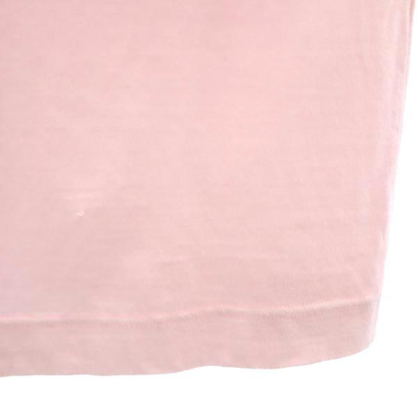 A BATHING APE アベイシングエイプ 日本製 半袖 Tシャツ S ピンク クルーネック メンズ