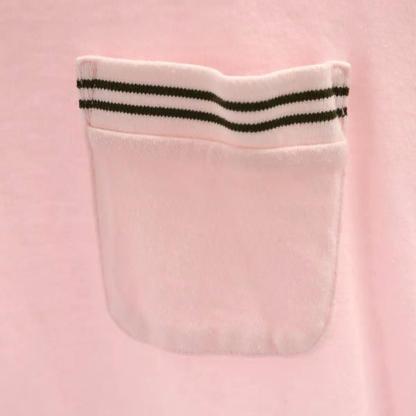A BATHING APE アベイシングエイプ 日本製 半袖 Tシャツ S ピンク クルーネック メンズ