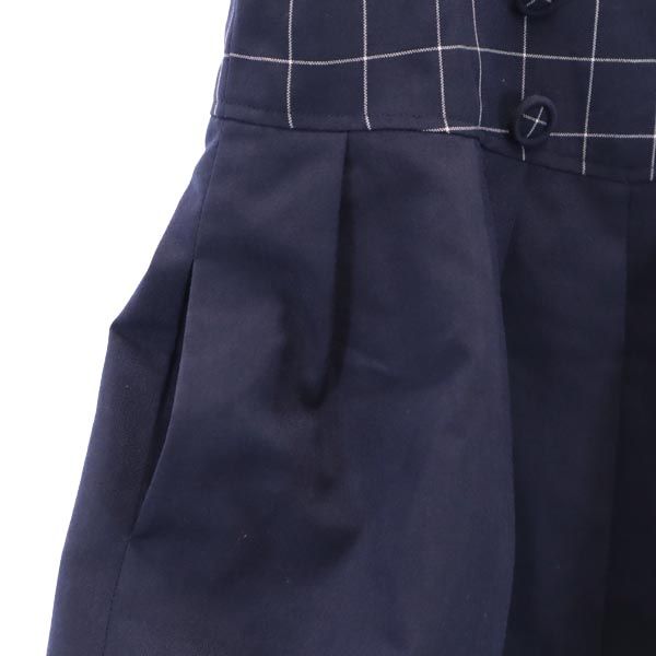 GIVENCHY ジバンシィ ノースリーブ ワンピース ネイビー系 バックジップ キッズ